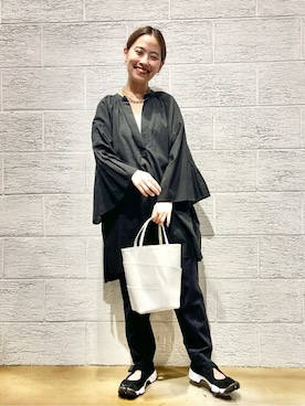 「JOURNAL STANDARD（ジャーナルスタンダード）のエアリフトブリーズ:スニーカー◆」を使った、nakagawaさん（レディース・149cm）の春コーディネート