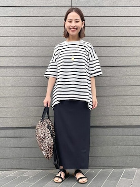 「Drifter（ドリフター）のアイテム」を使った、nakagawaさん（レディース・149cm）の夏コーディネート