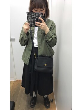 「Marc by Marc Jacobs（マークバイマークジェイコブス）のアイテム（リング）」を使った、h s kさん（レディース・165cm）の春コーディネート