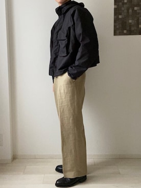 「J.M. WESTON（ジェイエムウエストン）のアイテム（ブーツ）」を使った、_rkuu__さん（メンズ・178cm）の冬コーディネート