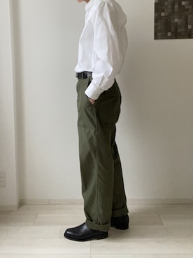 「J.M. WESTON（ジェイエムウエストン）のアイテム（ブーツ）」を使った、_rkuu__さん（メンズ・178cm）の冬コーディネート