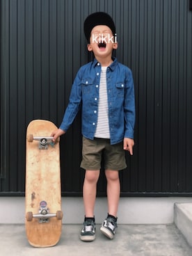 kikkiさん（キッズ・120cm）の夏コーディネート