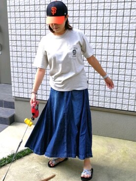 1020mayuさん（レディース・165cm）の夏コーディネート