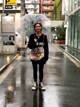 「MISBHV（ミスビヘイブ）のアイテム（ニット/セーター）」を使った、のもけんさん（メンズ・177cm）の秋コーディネート
