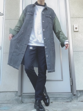 とっきーさん（メンズ・170cm）の春コーディネート