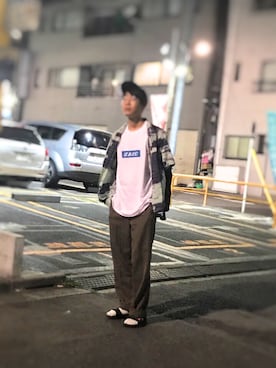 KaneKoさん（メンズ・176cm）の夏コーディネート