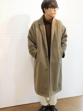 SATOさん(メンズ・178cm)の冬コーディネート