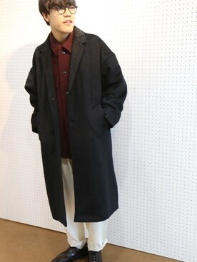 SATOさん(メンズ・178cm)の冬コーディネート