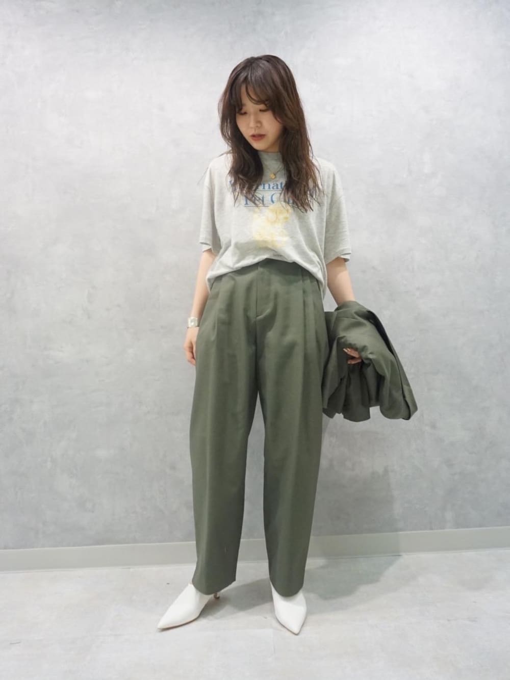 I'Adonis レザーギャザーパンプス I'Adonis（アドニス）の「＜I'Adonis＞レザーギャザーパンプス