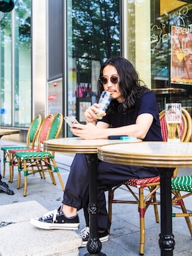 「アイテム（その他）」を使った、YOSHIWOさん（メンズ・171cm・30代）の夏コーディネート