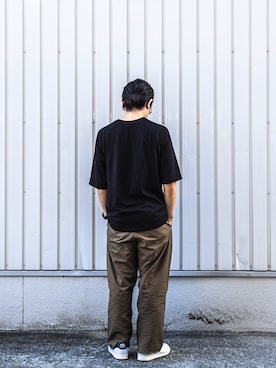 「アイテム（アナログ腕時計）」を使った、YOSHIWOさん（メンズ・171cm・30代）の秋コーディネート