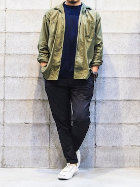 「アイテム（腕時計）」を使った、YOSHIWOさん（メンズ・171cm・30代）の秋コーディネート