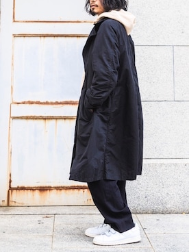 「COMOLI（コモリ）のアイテム（ジャケット/アウター）」を使った、YOSHIWOさん（メンズ・171cm）の秋コーディネート