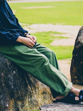 「シンプル」｜「アイテム（アナログ腕時計）」を使った、YOSHIWOさん（メンズ・171cm）の夏コーディネート