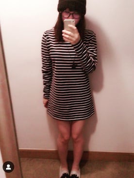 「2018マイベストコーデ」｜「アイテム（スリッポン）」を使った、きみみchan♡さん（レディース・152cm）の冬コーディネート