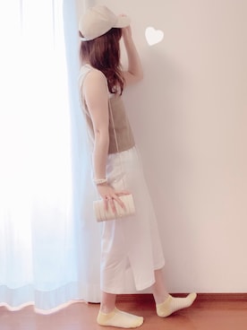 「ビスチェコーデ」｜きみみchan♡さん（レディース・152cm）の春コーディネート