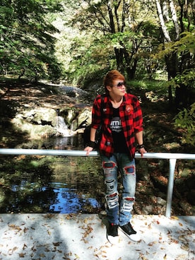 「LOSERS（ルーザーズ）のアイテム」を使った、Z ♠️☠️さん（メンズ・170cm）の秋コーディネート