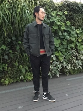 Satoshi Okimura さん（メンズ・171cm）の秋コーディネート