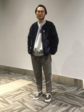 Satoshi Okimura さん(メンズ・171cm)の秋コーディネート