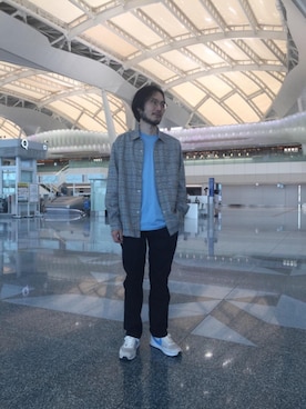 Satoshi Okimura さん（メンズ・171cm）の春コーディネート