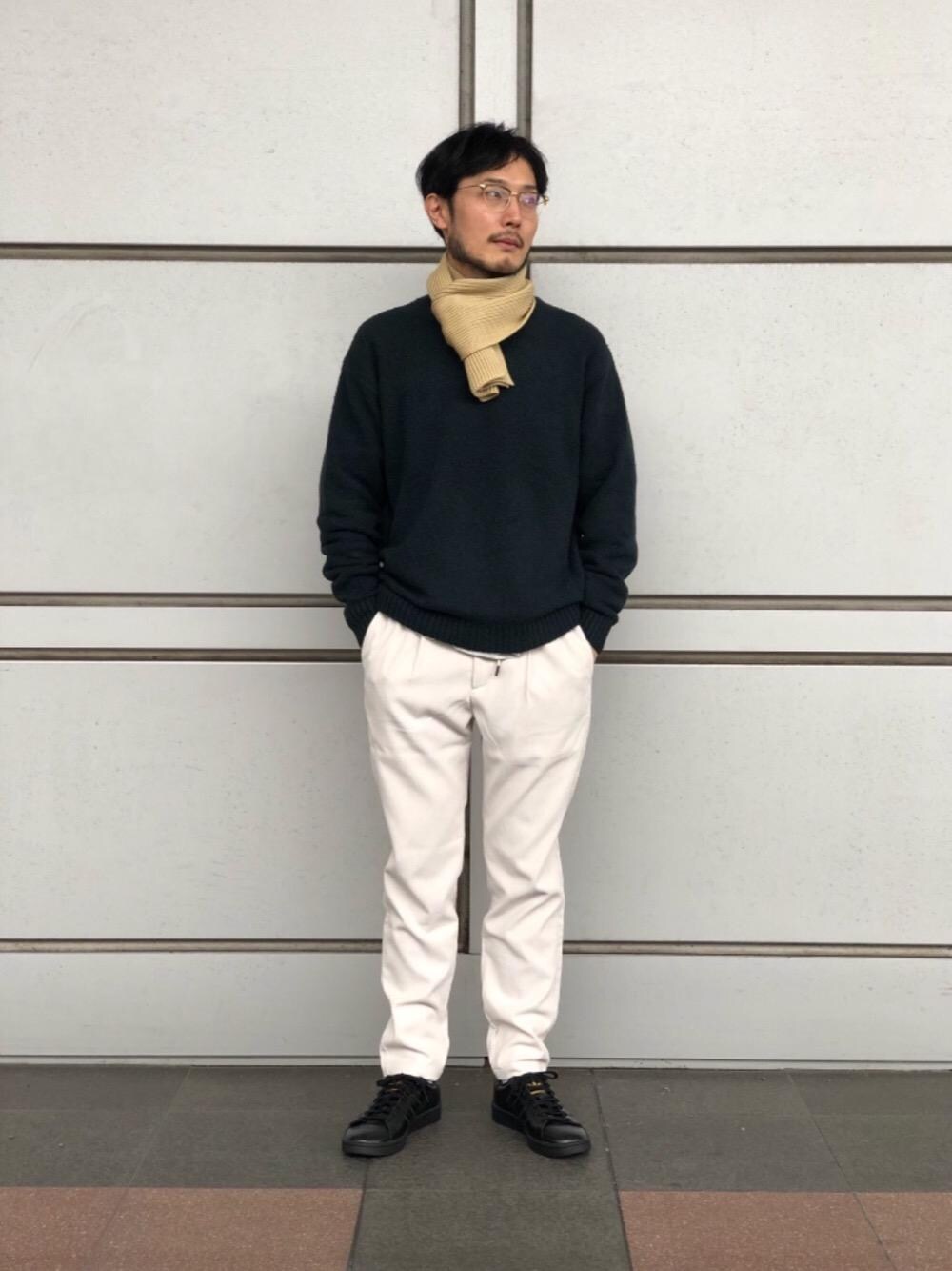 BATONER（バトナー)別注 アゼ ショート マフラー BATONER（バトナー）の「＜BATONER（バトナー）＞【別注】アゼ
