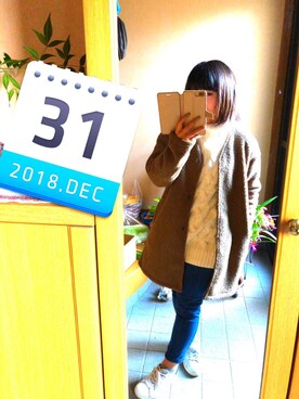 Yukoさん（レディース・150cm）の冬コーディネート