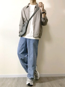 「INTER FACTORY（インターファクトリー）のWEARISTA tai × INTER FACTORY　シルバーネックレス（ネックレス、シルバー系）」を使った、kota.さん（メンズ・182cm）の春コーディネート