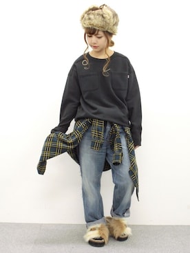 ミッツ☆さん（レディース・155cm）の冬コーディネート