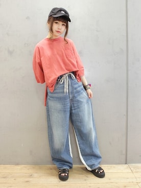 ミッツ☆さん（レディース・155cm）の夏コーディネート