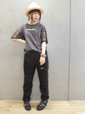 ミッツ☆さん（レディース・155cm）の春コーディネート