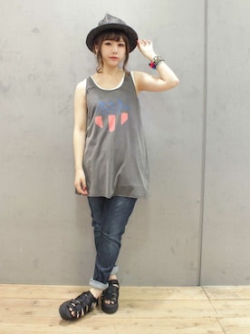 ミッツ☆さん（レディース・155cm）の夏コーディネート