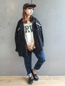 ミッツ☆さん（レディース・155cm）の秋コーディネート