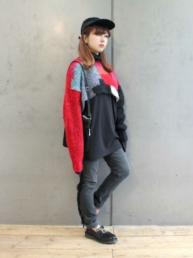 ミッツ☆さん(レディース・155cm)の冬コーディネート