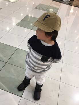 miyu♡yuumaさん（キッズ・90cm）の冬コーディネート