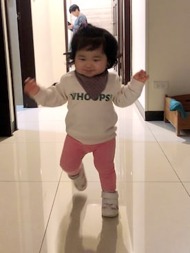 「Carter's（カーターズ）のアイテム」を使った、Kuo Sammiさん（キッズ・70cm）の冬コーディネート