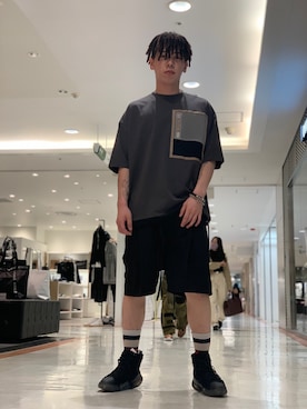 「SUPERTHANKS」｜「アイテム（シューズ）」を使った、ryusei617さん（メンズ・172cm）の春コーディネート