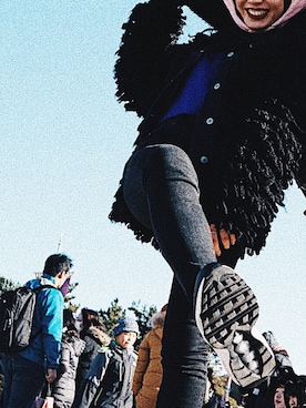 「レイヤードstyle」｜おSANPOさん（レディース・166cm）の冬コーディネート