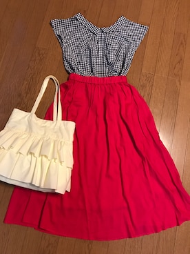 mona♡さん（レディース・166cm）の夏コーディネート