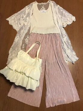 mona♡さん（レディース・166cm）の夏コーディネート