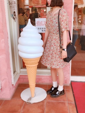 「flower」｜「アイテム（その他）」を使った、くるみさん（レディース・164cm）の春コーディネート