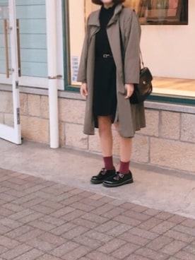 「hotping」｜「アイテム（ジャケット/アウター）」を使った、くるみさん（レディース・164cm）の冬コーディネート