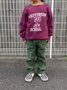 shumajiroさん（キッズ・100cm）の春コーディネート