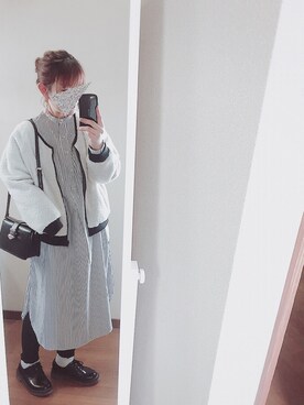 「レギンスコーデ」｜「アイテム（ジャケット/アウター）」を使った、ｓａｎa・・さん（レディース・160cm）の冬コーディネート