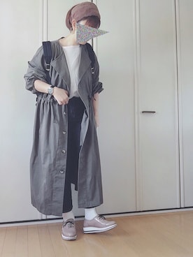 「ボーイフレンドデニム」｜「アイテム（その他）」を使った、ｓａｎa・・さん（レディース・160cm）の秋コーディネート