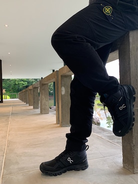 「On（オン）のアイテム（ブーツ）」を使った、駒田 博紀さん（メンズ・176cm）の春コーディネート
