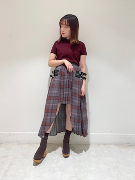 k a n aさん（レディース・154cm）の秋コーディネート