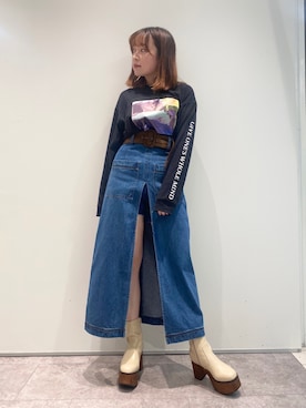 k a n aさん（レディース・154cm）の秋コーディネート