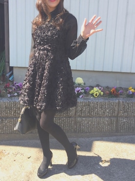 「Visalia（ビサリア）のアイテム」を使った、kasumi.さん（レディース・160cm）の冬コーディネート