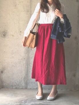 kasumi.さん（レディース・160cm）の春コーディネート