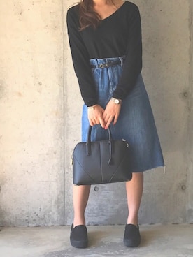 kasumi.さん（レディース・160cm）の春コーディネート